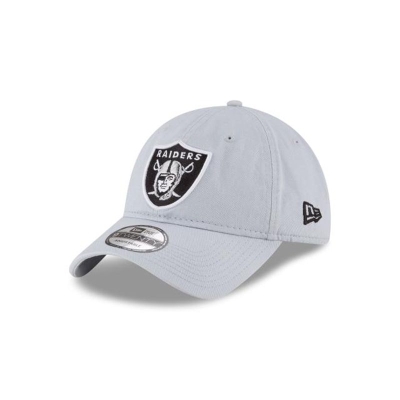 Las Vegas Raiders Gorra | New Era NFL Core Classic 9twenty Adjustable Cap Mexico - Grises